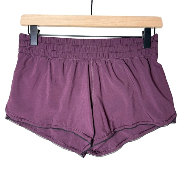 Lululemon Women’s Seek The Heat Short II Purple Athleisure Active Running Yoga 4 - Picture 1 of 10